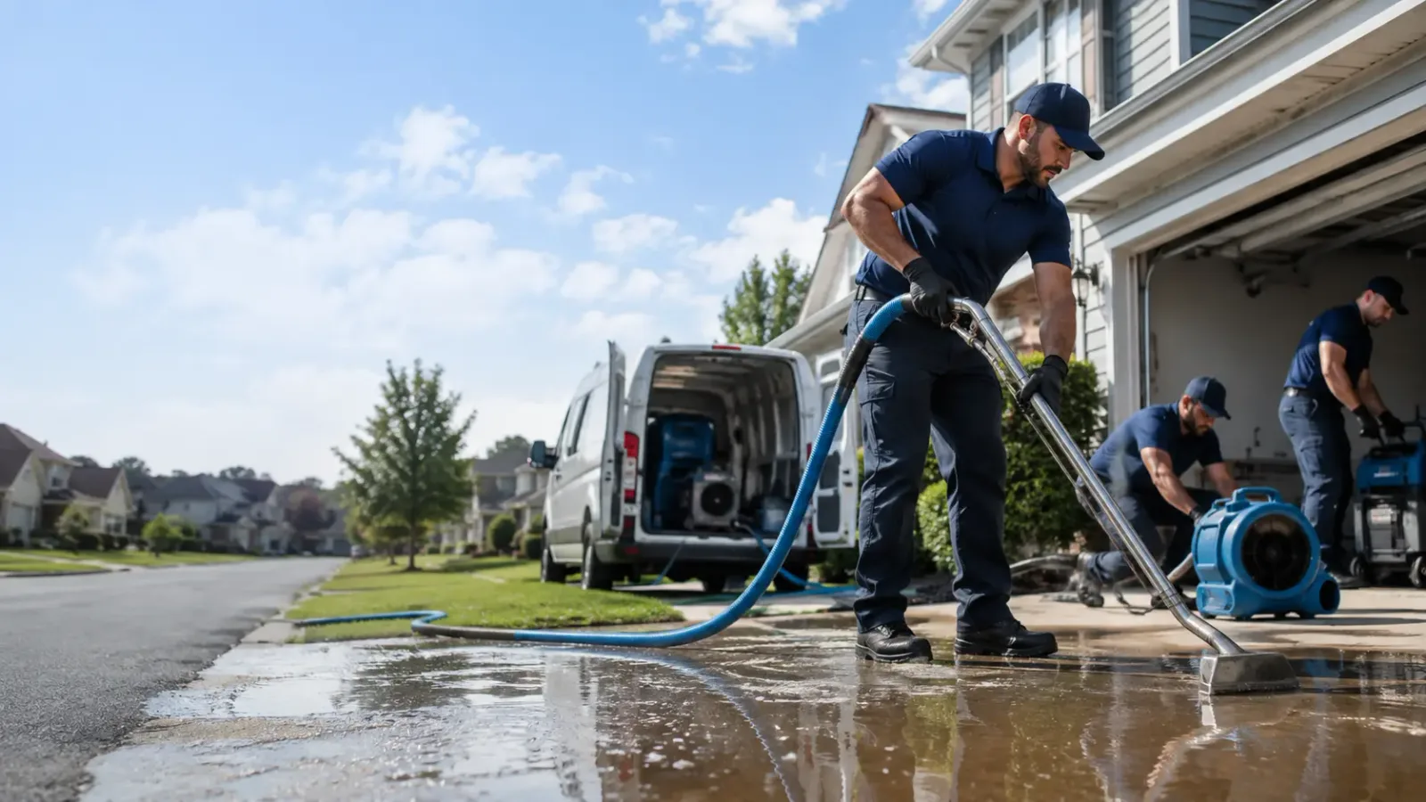 Flood Damage Restoration in Cherry Fork, OH